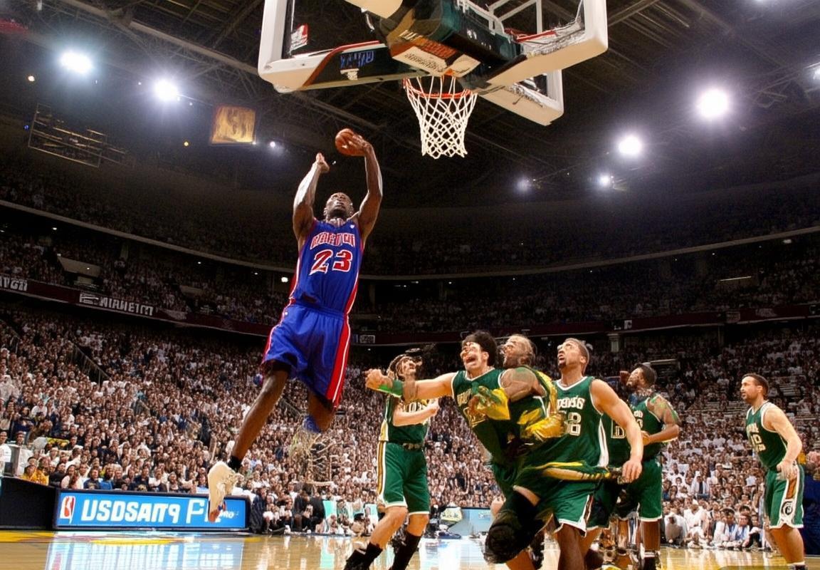 2004年NBA总决赛：活塞逆袭夺冠传奇回顾